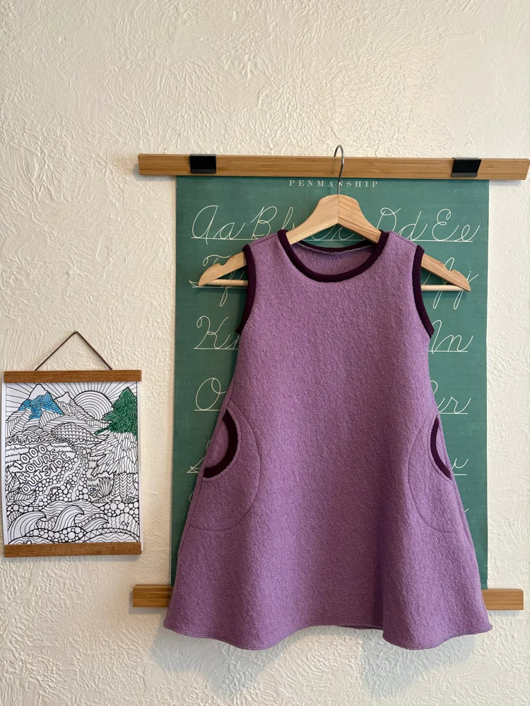 *coming soon* Meadow Dress | Boiled Wool Dress