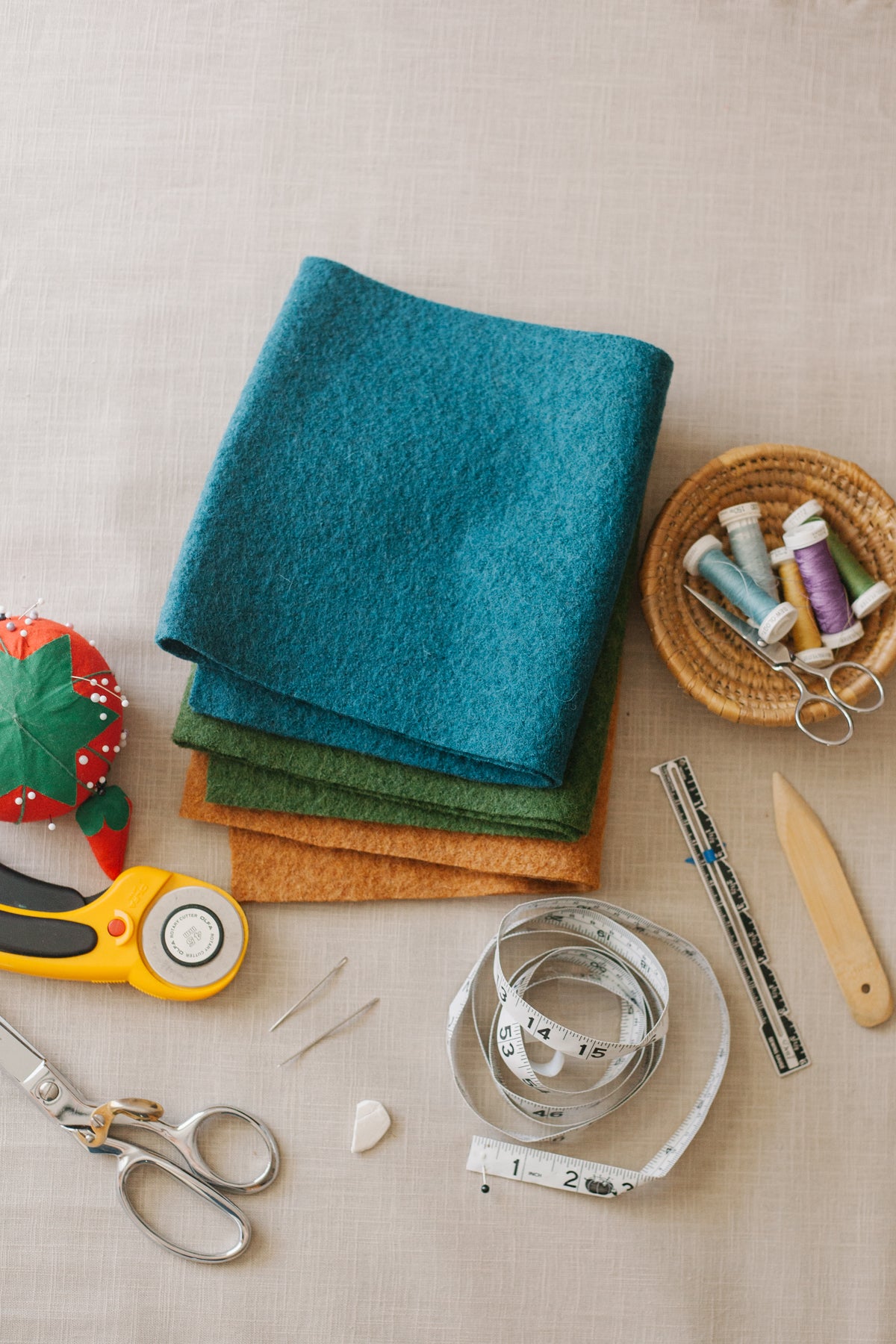 Boiled Wool Fabric by the Yard | August Preorder
