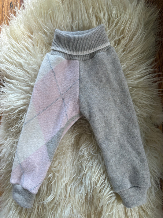 Second Story SWANTS -pink/beige- 12-18m