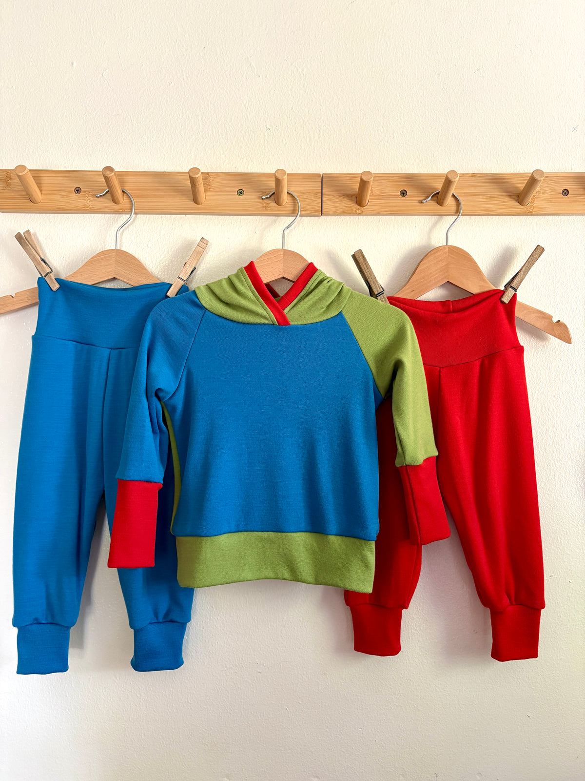 Camp Hoodie Colorblock Set | 6–18M