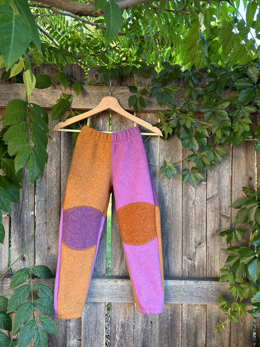 Adventure Pants | 6-7y | Ochre + Berry