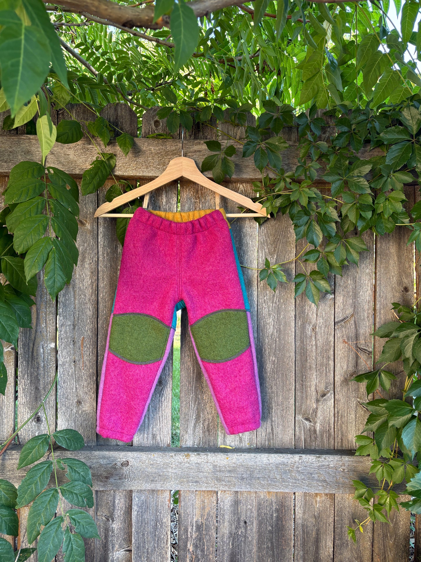 Adventure Pants | 2-3y | Fuschia + Green + Berry + Turquoise