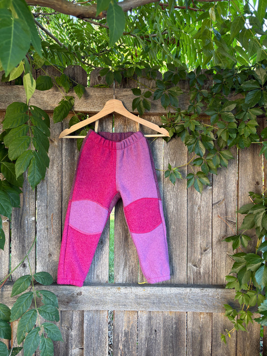 Adventure Pants | 3-4y | Fuschia + Berry + Purple