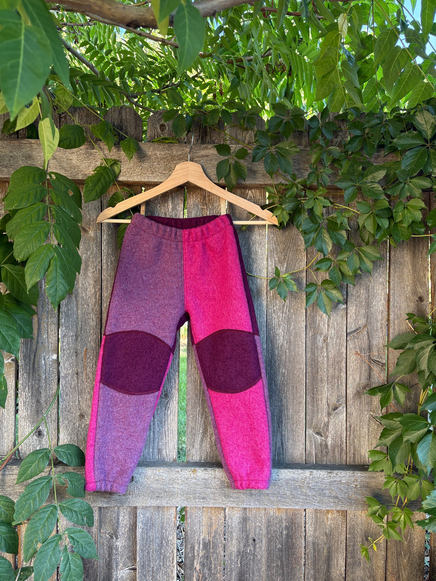 Adventure Pants | 4-5y | Fuschia +Purple + Boysenberry
