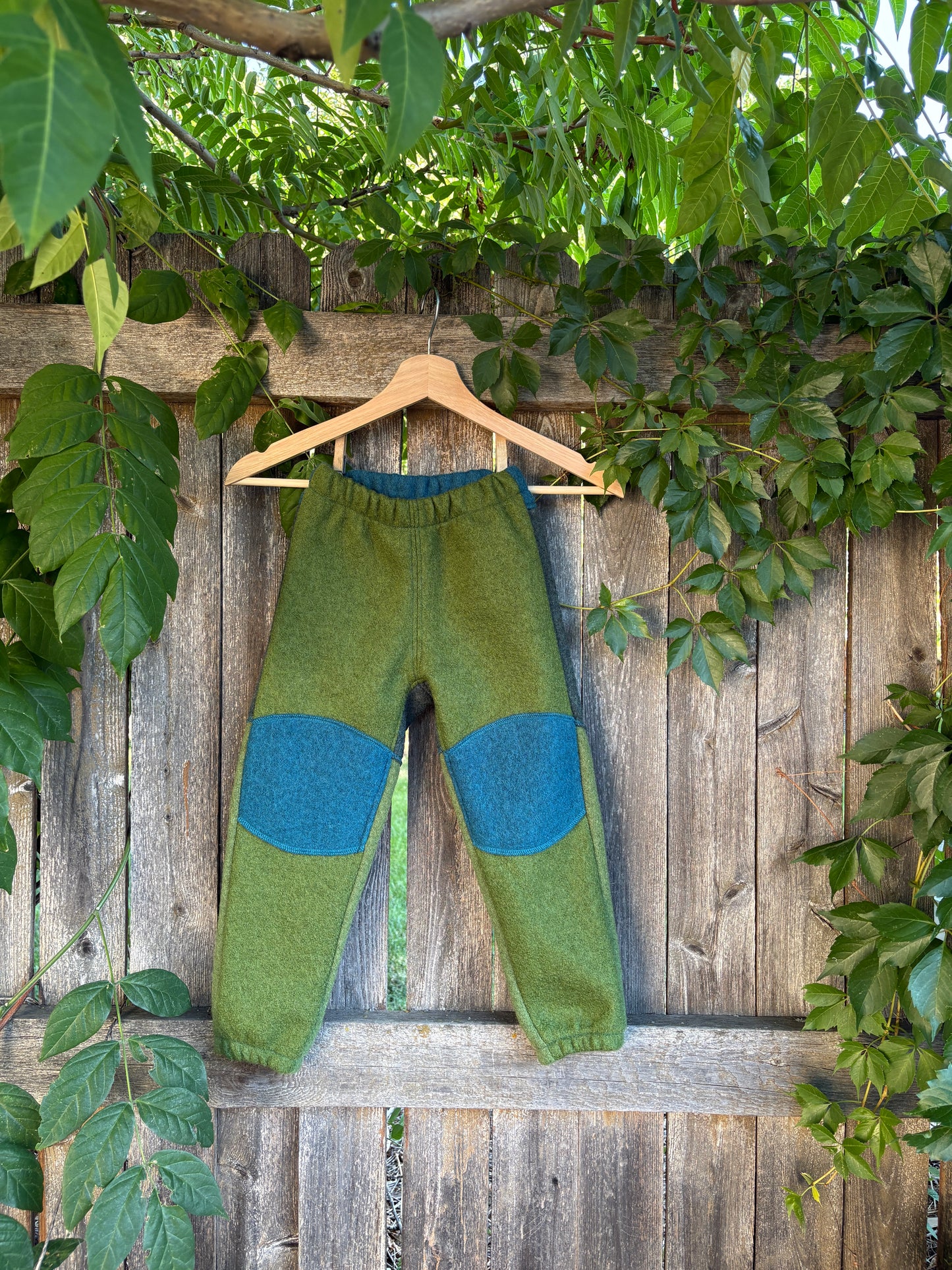 Adventure Pants | 4-5y | Green + Teal