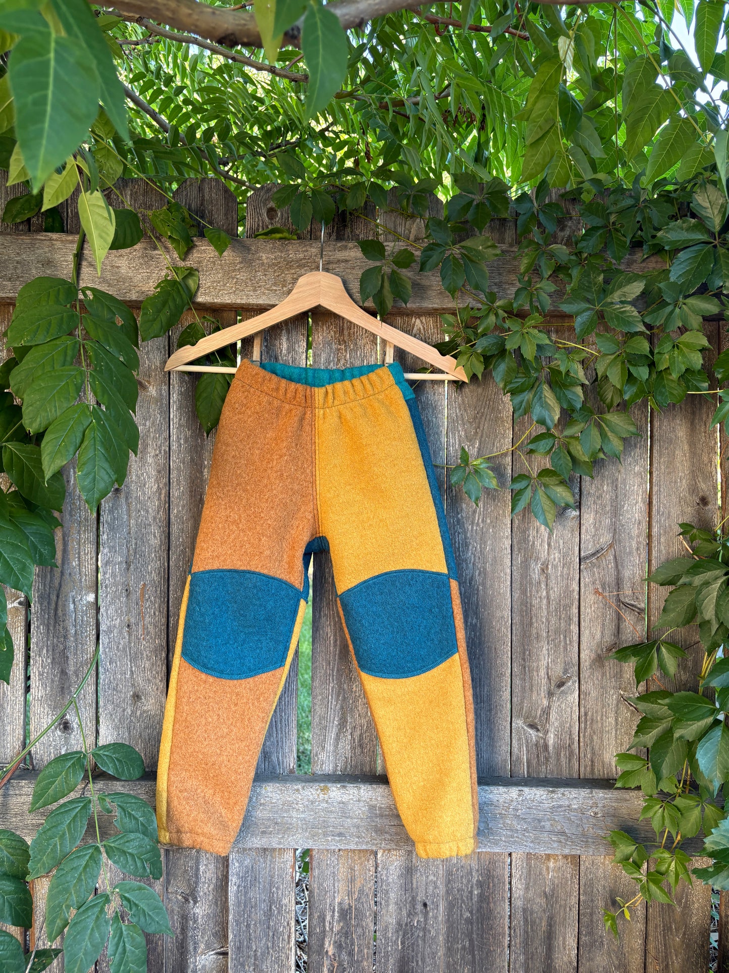 Adventure Pants | 5-6y | Ochre + Mustard + Teal