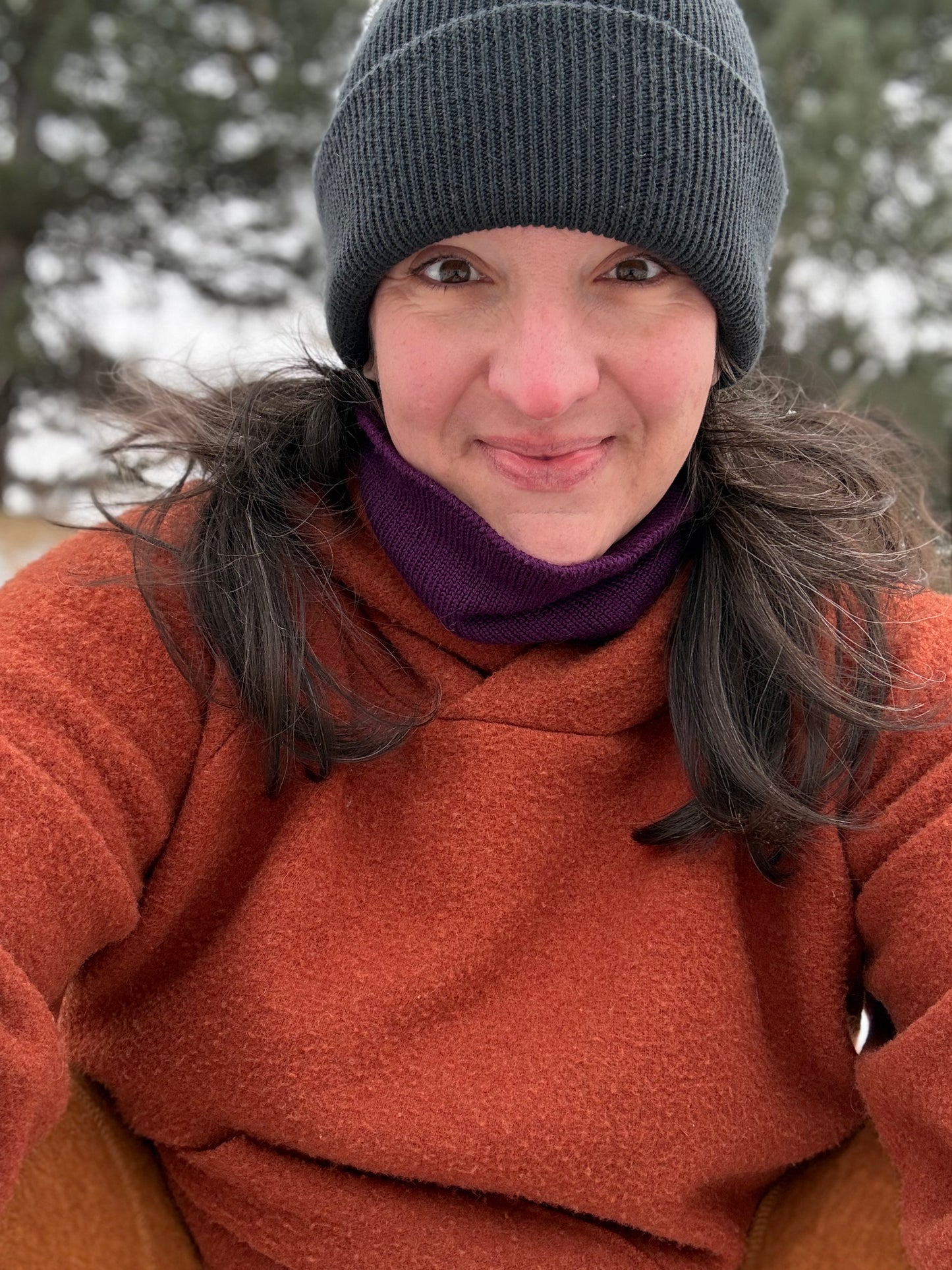 double knit merino wool beanies