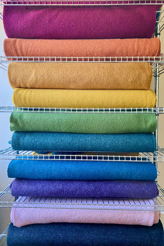 Boiled Wool Fabric by the Yard | August Preorder
